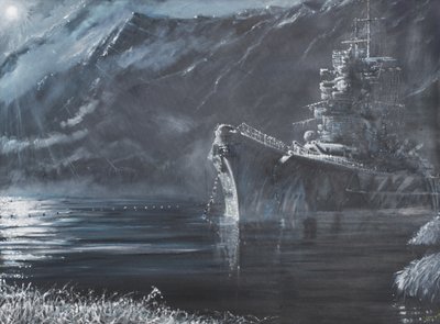 Tirpitz The Lone Queen Of The North 1944, 2007 by Vincent Alexander Booth